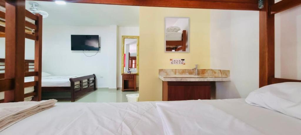 Hostel Green Light Taganga Ngoại thất bức ảnh